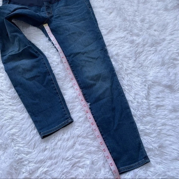 New J Crew Factory Over Belly Maternity Jean 28 - Picture 8 of 10